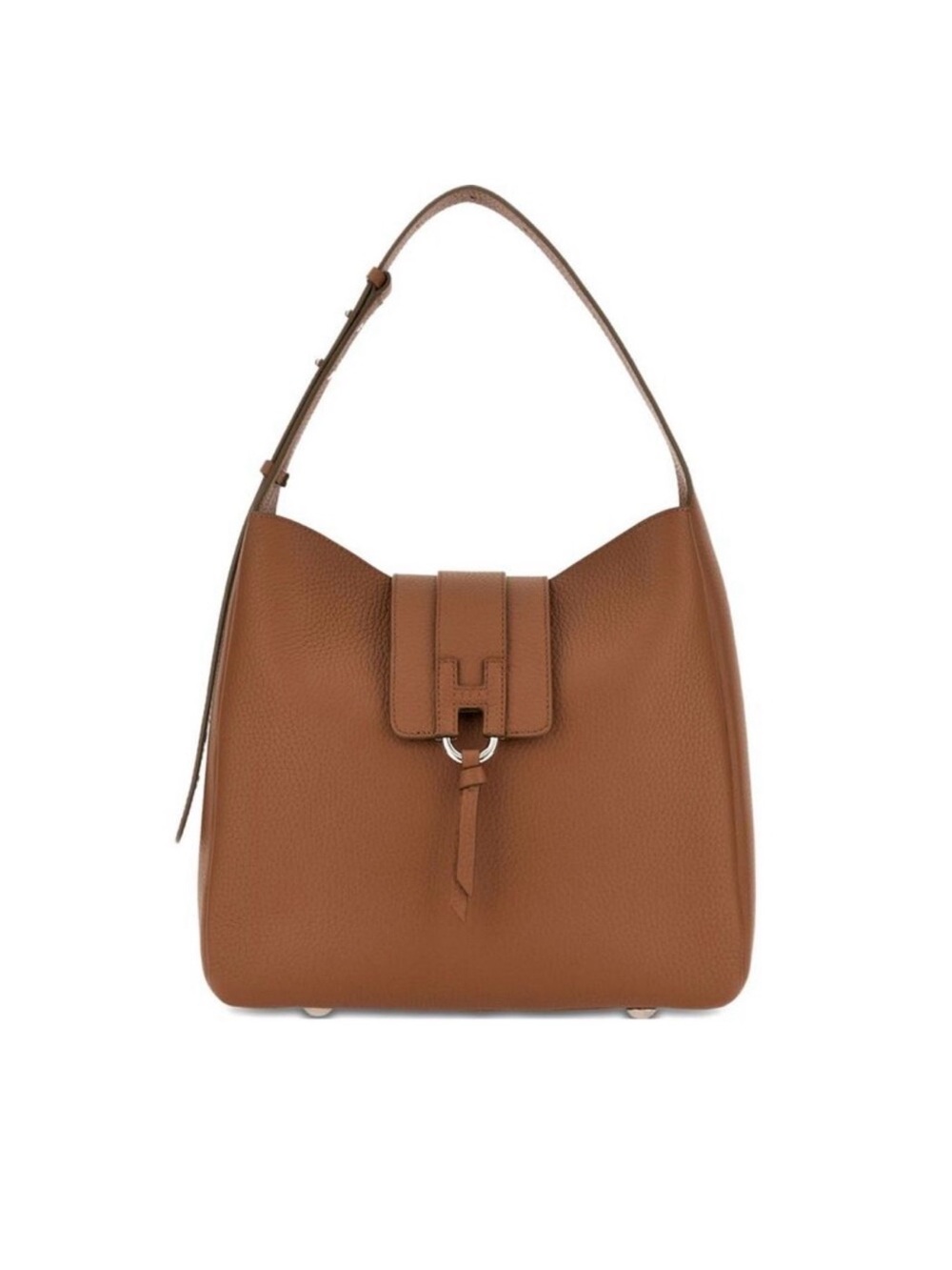 NWT Hogan Pebbled Leather Shoulder Bag